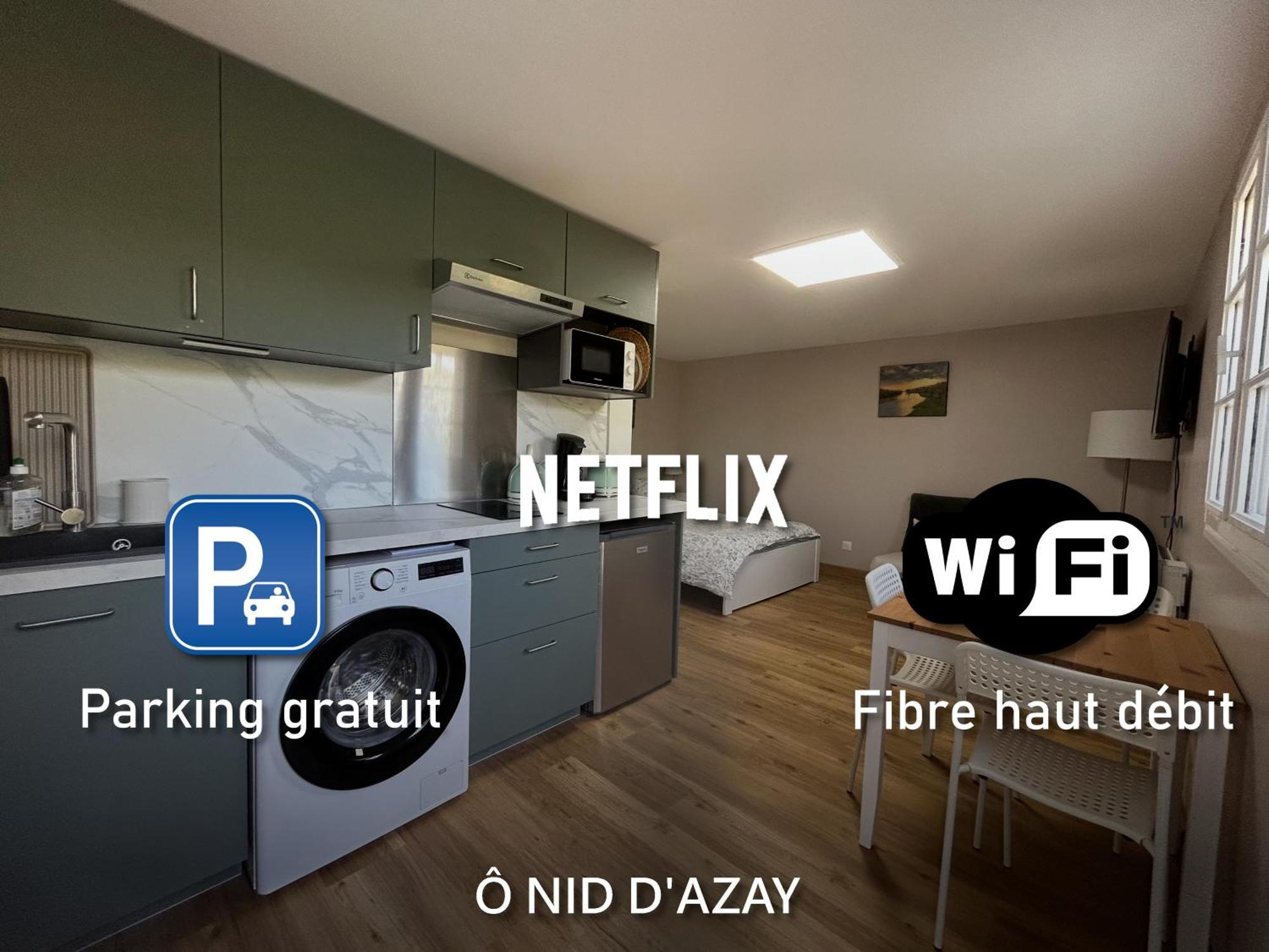 Apartmán O Nid D'Azay Exteriér fotografie